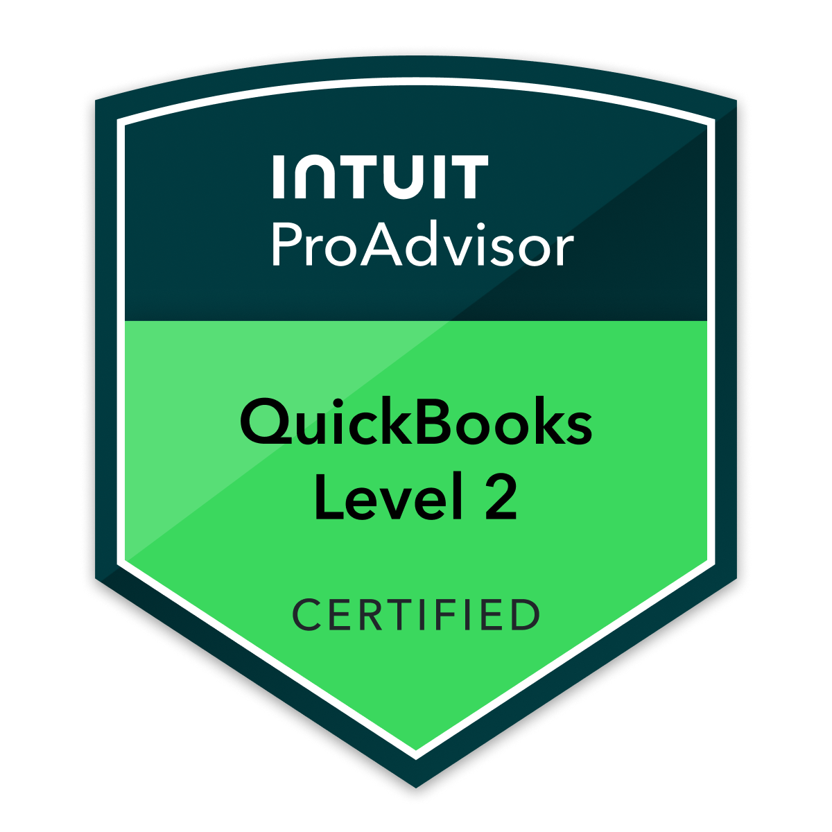 Intuit QuickBooks ProAdvisor — QuickBooks Level 2 Certified